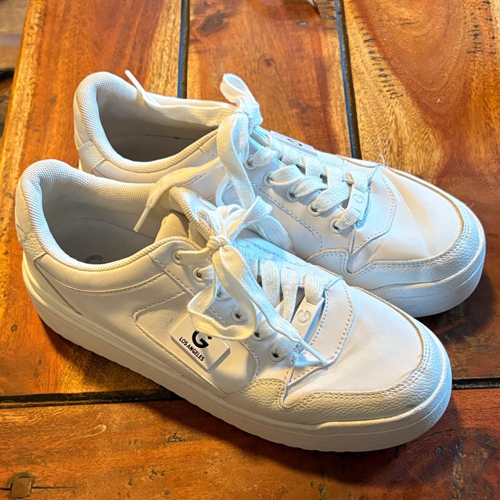 Women’s G Los Angeles White Sneakers